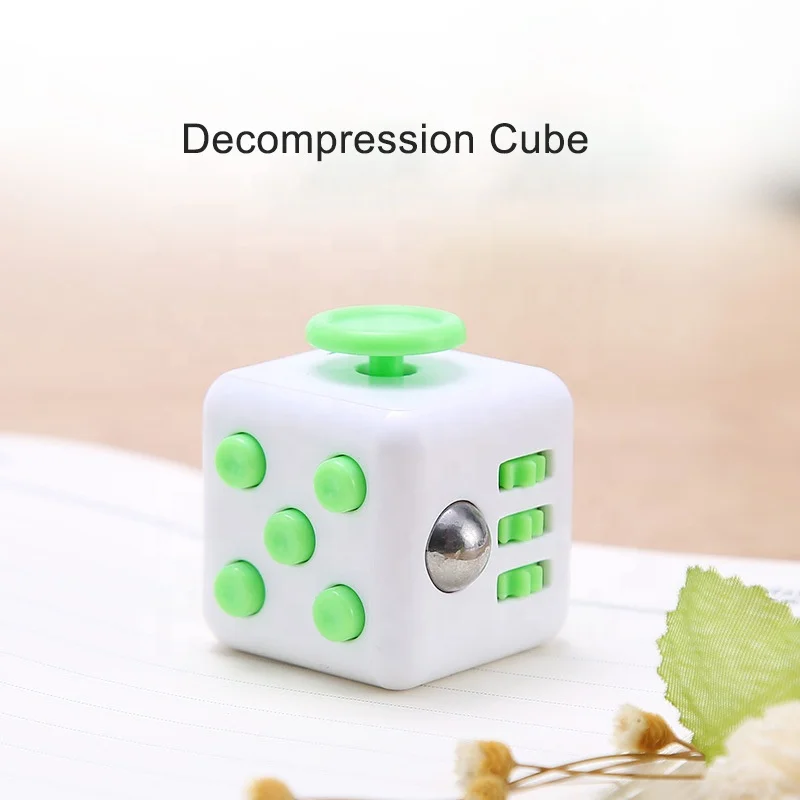 
2021 New Hot Sale Multi-Function Colourful Fidget Finger Spinner Cube Toy Anti Stress Mini Decompression Toys 