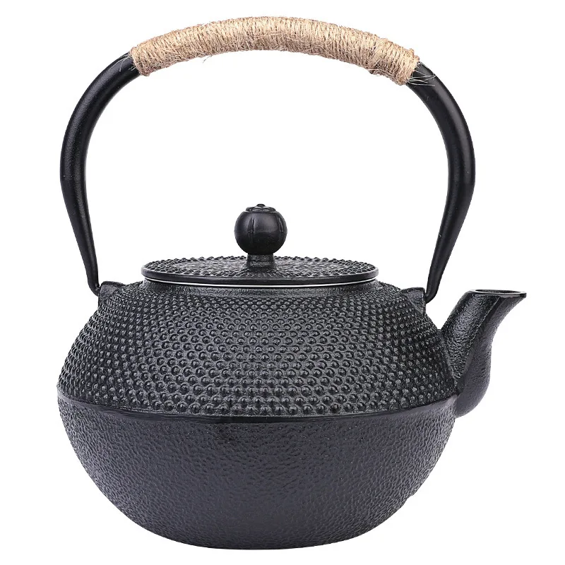Vintage Process 0.6Lsmall Particle Matt Iron Tea Pot traditional Old Iron Pot In Southern Japan
