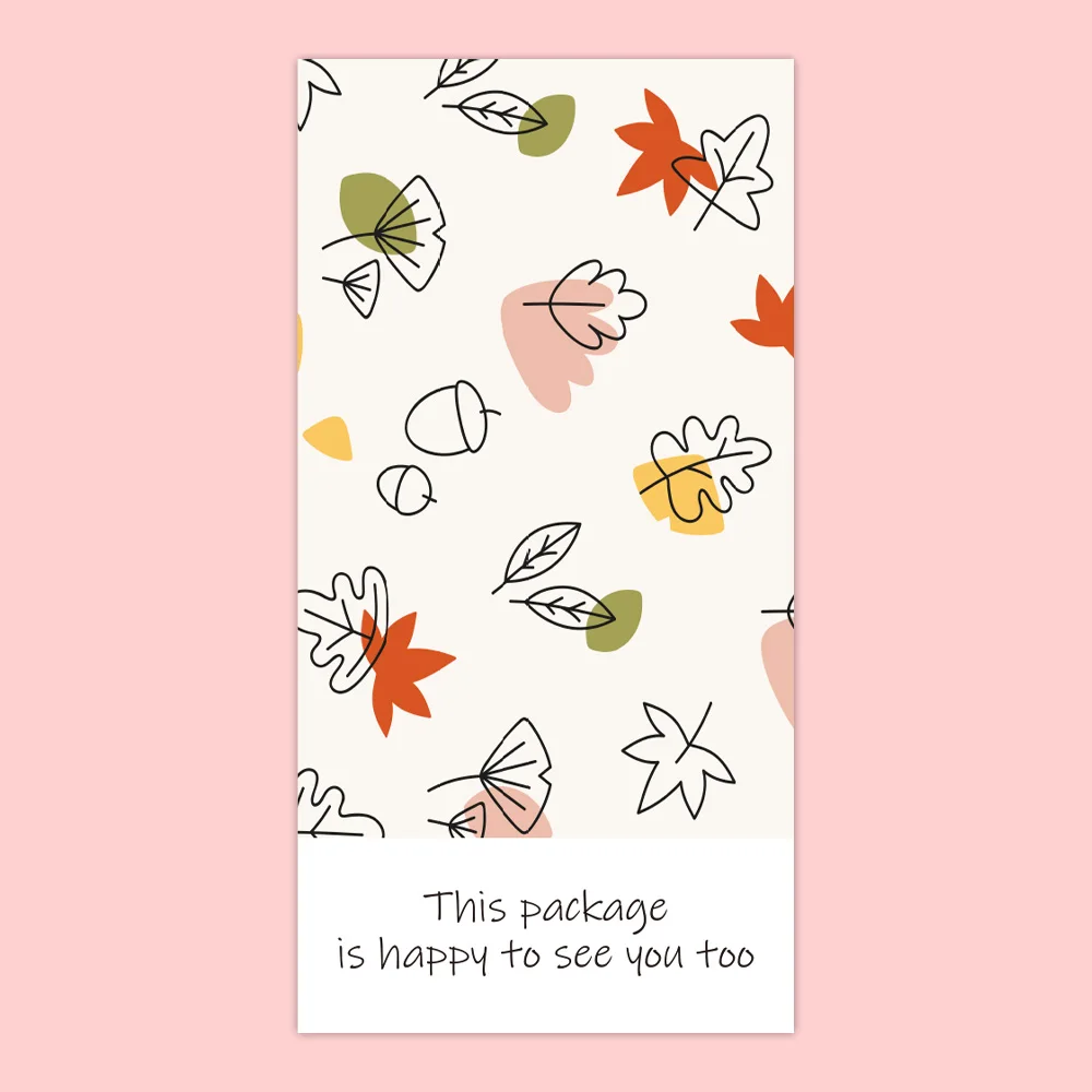  This Package Is Happy To See You Too Stickers Seal Labels Thank For Small Business Handmade Commodity Decor