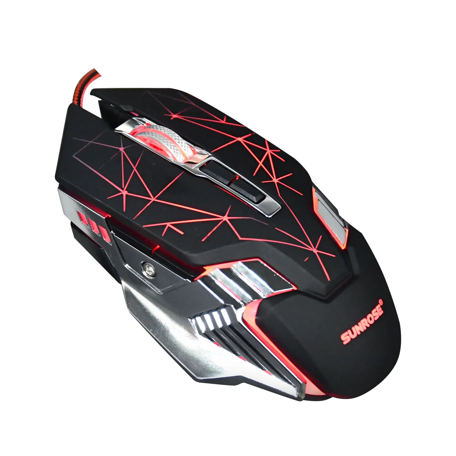 Custom Belt Driver Office Notebook High 4000Dpi Plug And Play Usb Wired Programmable Gaming Mouse