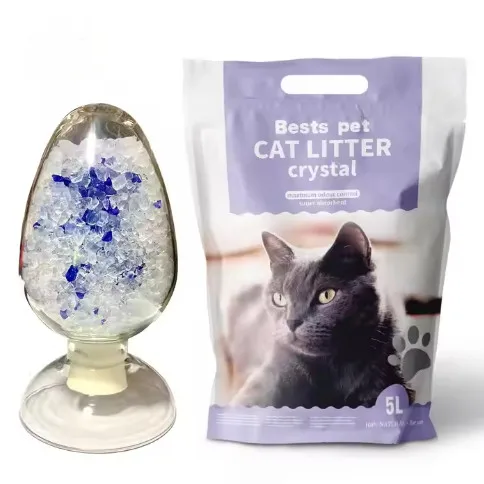 Best Clean Cat Litter and Accessories Silica Gel 10l Crystal Bulk Wholesale