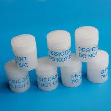 Plastic Bottle Cylinder Desiccant Silica Gel CanisterFor Food Grade