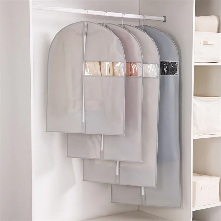 Clothing Dust-Proof Bag For Household Use Down Jacket Dust-Proof Cover Clothing Storage Bag