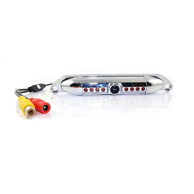 High Quality 170 car rearview back up camera USA Car Licence Plate packing reverse HD camera system silver