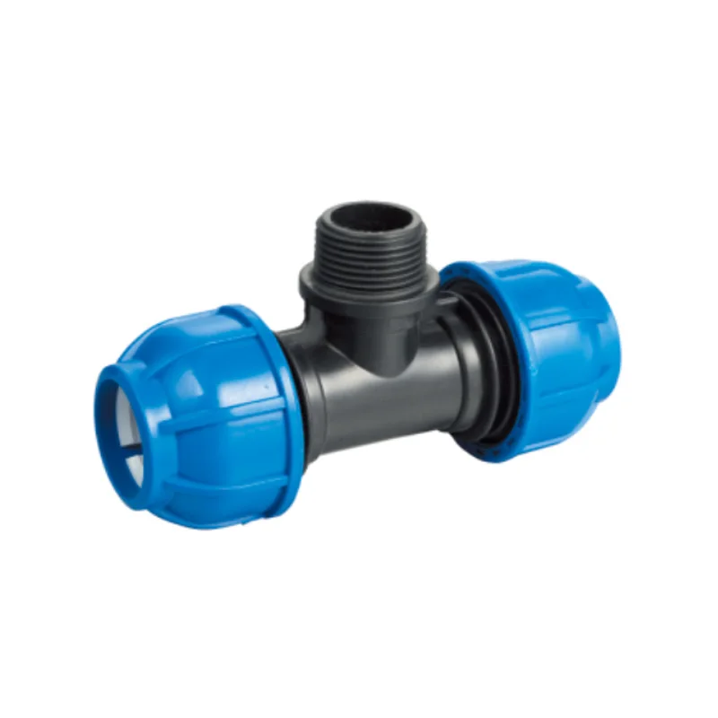 High Accuracy Small Sizes Equal Pipe Compression Fitting Ball Valve For Irrigation System