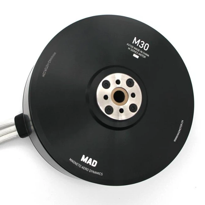  Мотор бесщеточный для радиоуправляемого дрона MAD M30 IPE V2.0 KV100 максимальная Тяжелая тяга 49