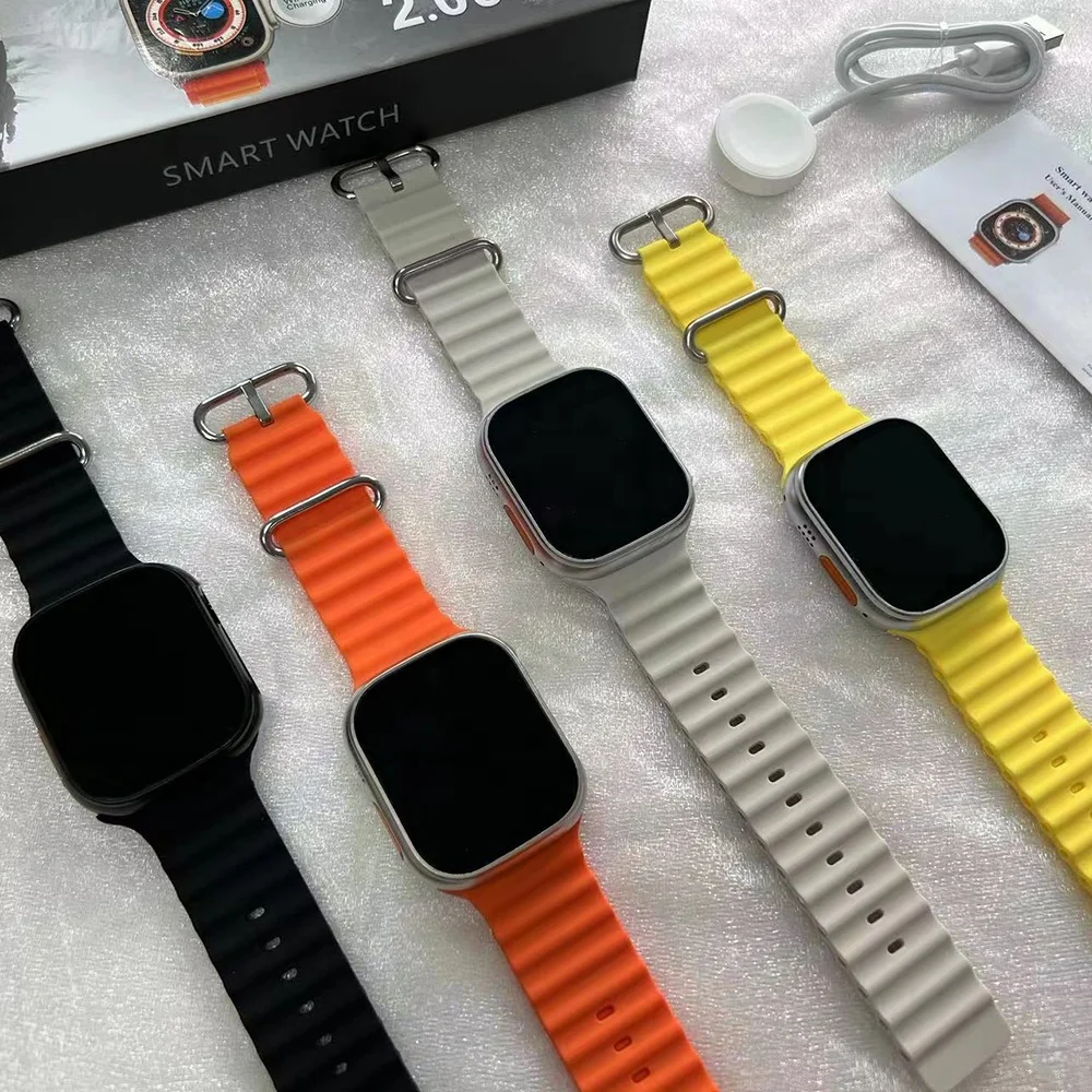 T900 Ultra 49mm Big 2.09 inch 2023 Smartwatch Series 8 Montre Reloj inteligente Heart rate BT Call T900 Ultra Smart watch