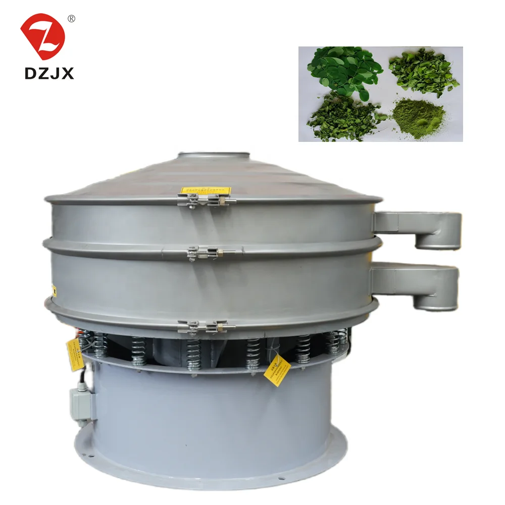 DZJX Hot Sale Kaolin Powder Vibration Sieve Honey Vibration Sifter Stainless Steel Chocolate Liquid Vibrating Screen Machine
