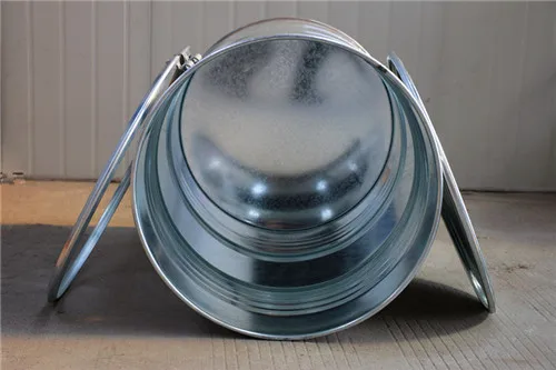 20/50/100/200/210L galvanized steel drum/open head big iron bucket