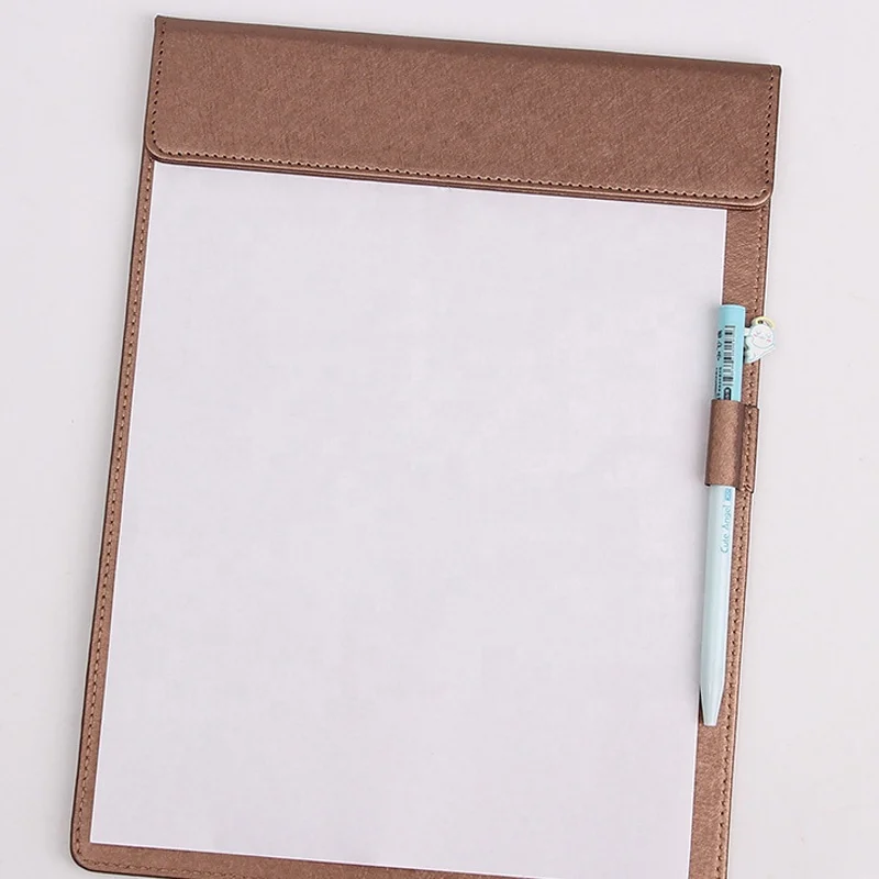 A4 PU Leather Custom Magnetic Menu Board By High Quality Manufacture Factory From Yimi