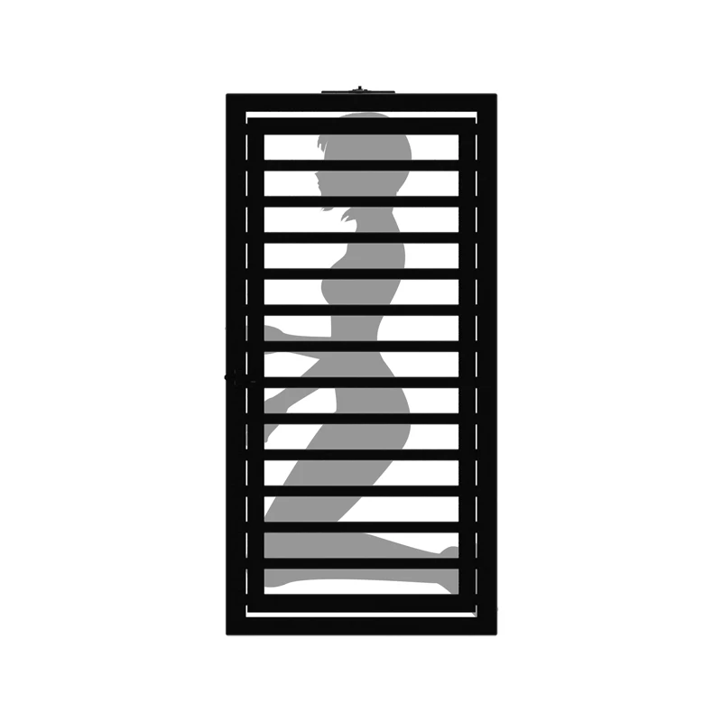 Roomfun Punishment Sex Toys Products Erotic Stainless Cage Slave Bondage Dungeon Furniture Large Strong Metal Cage Bdsm Cage
