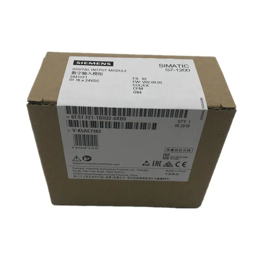 6ES7221-1BH32-0XB0 NEW Original  PLC Module 6ES72211BH320XB0