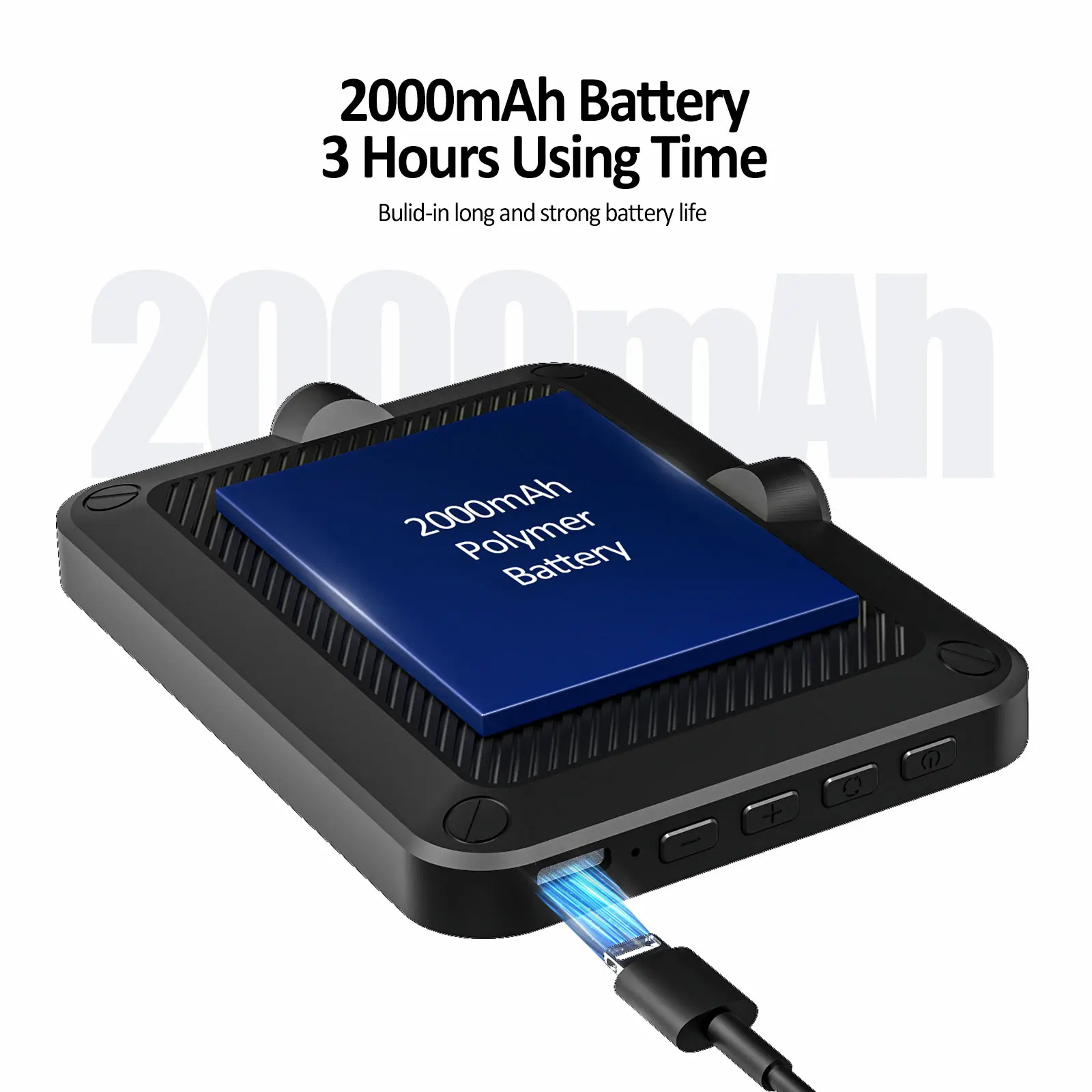 Ultra-Bright Rechargeable Selfie Ring Light Clip-On Light with 80 LEDs for Taking Video