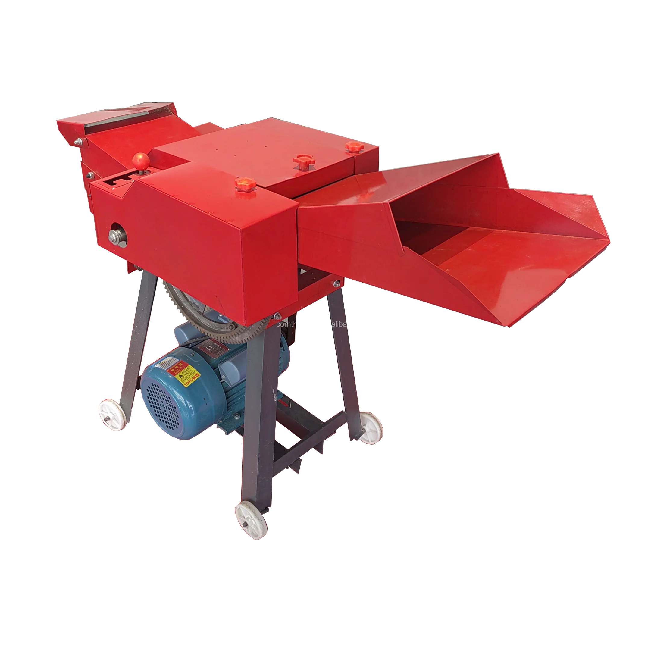 Small Grass Cutting Machine Electric Shredder Chaff Cutter