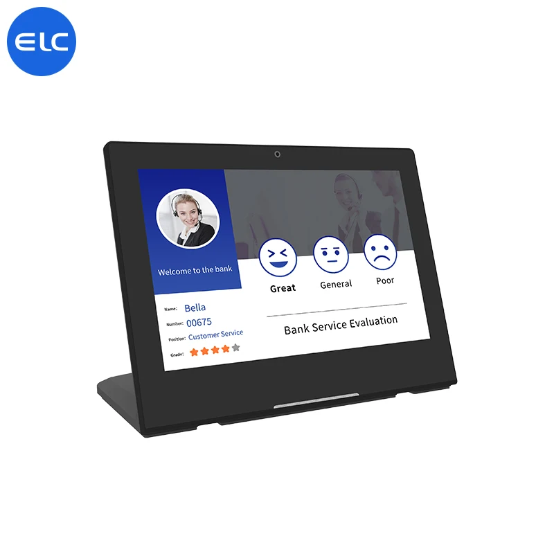 ELC WL1012T 10.1 inch NFC Android 8.1 Touch Screen Tablet PC Desktop APP Download