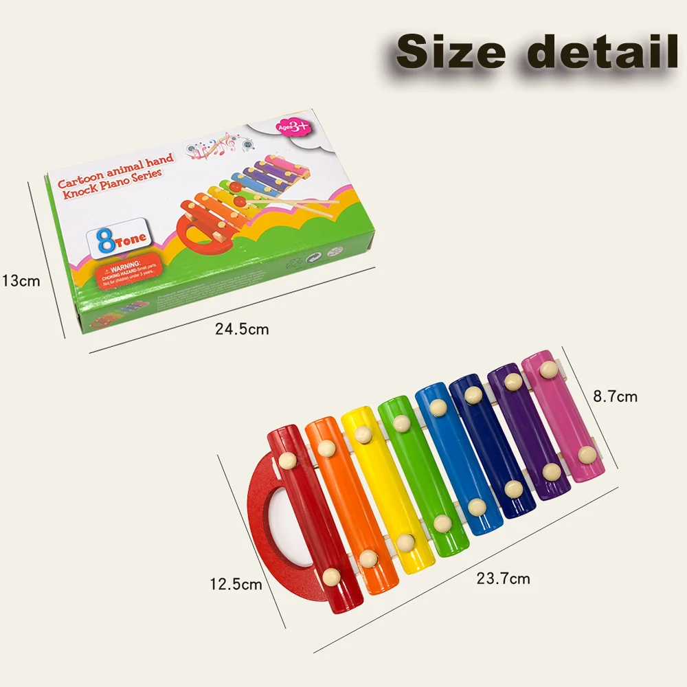 New Hot Items Wooden Children Octave Educational Toys Baby Piano Music Toys
