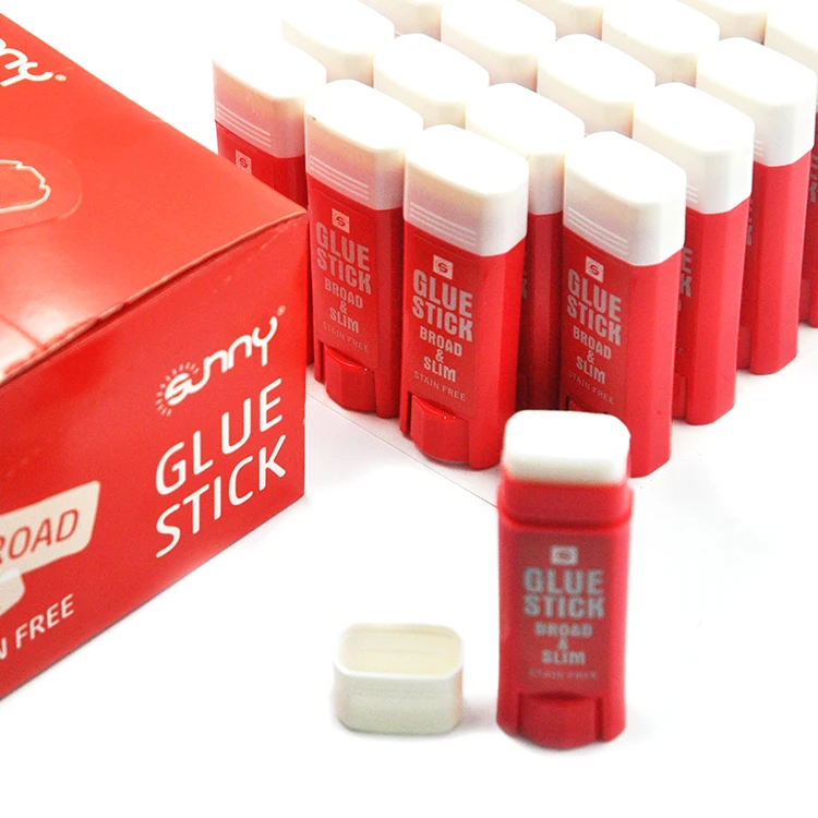 Hot selling Transparent Hot Melt glue stick with 18g, non-toxic,square shape