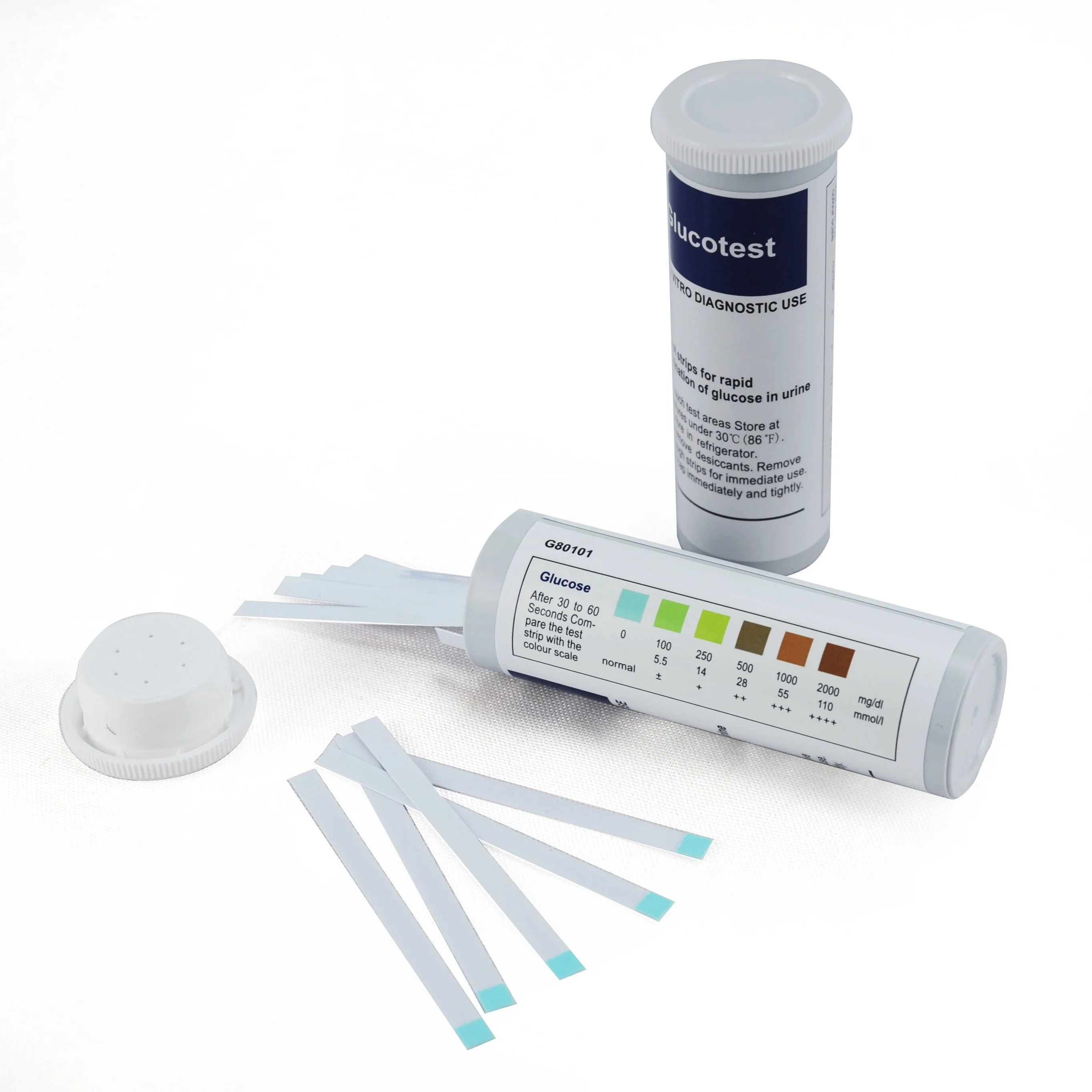 test kit urine medical lab equipments Reagent strips For Urinalysis Chemical urine strips