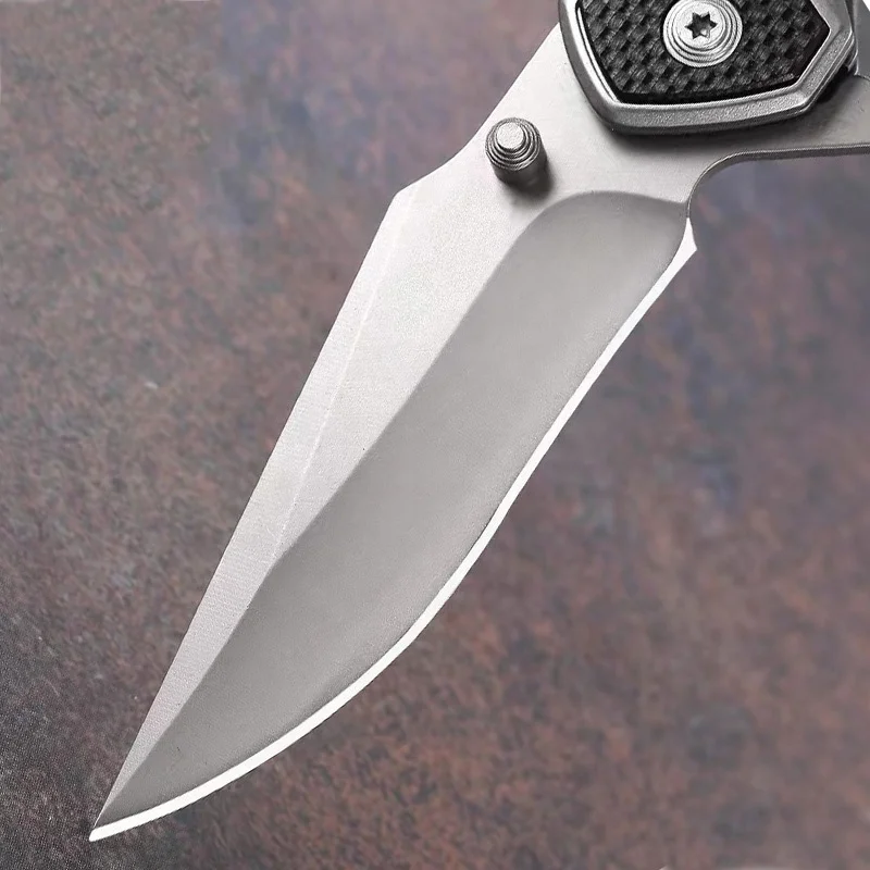 High Quality Ball Bearing Tactical Folding Camping Knife D2 Steel Blade G10 Handle Survival Hunting Multi-Function EDC Tool