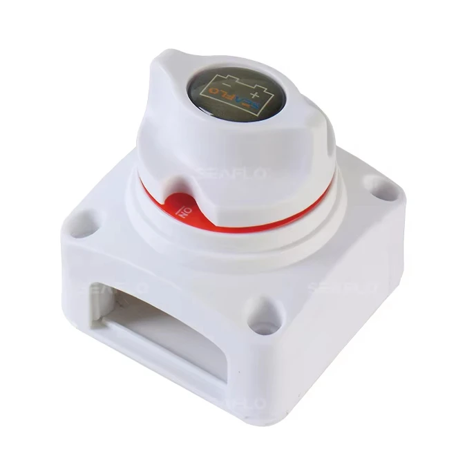 SEA FLO Battery Isolator Switch 2-Position Marine Battery Switch