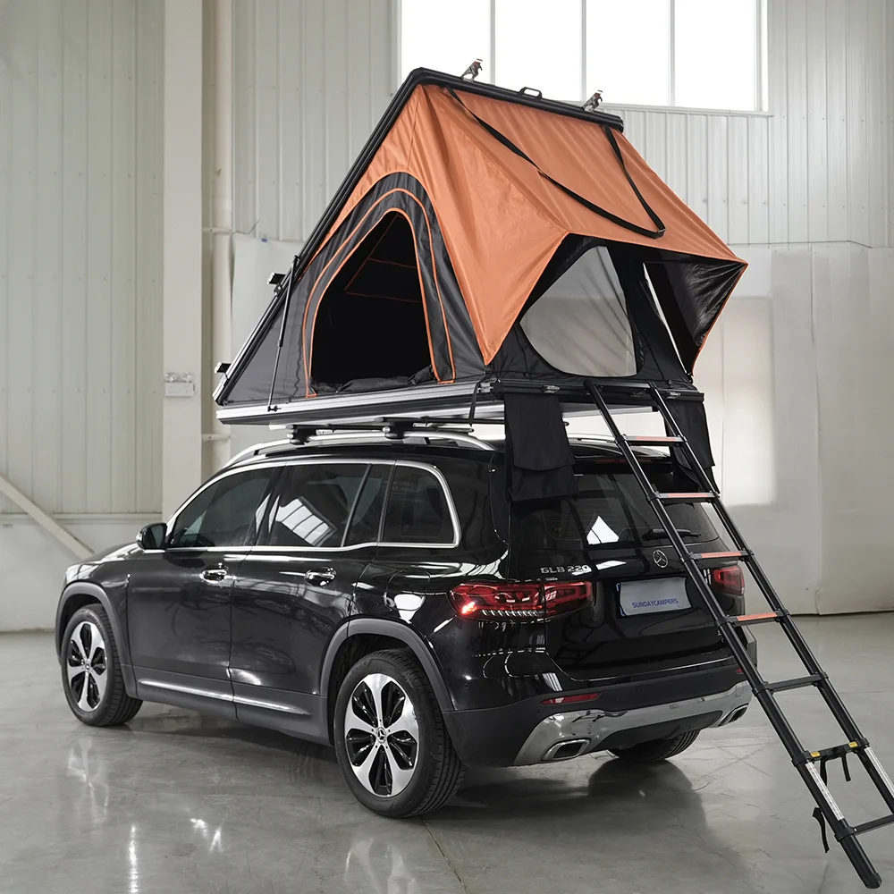 OEM Factory Off Road 4X4 Suv Universal Rooftop Tent 4Wd Solid Collapsible Walled Roof Top Tent