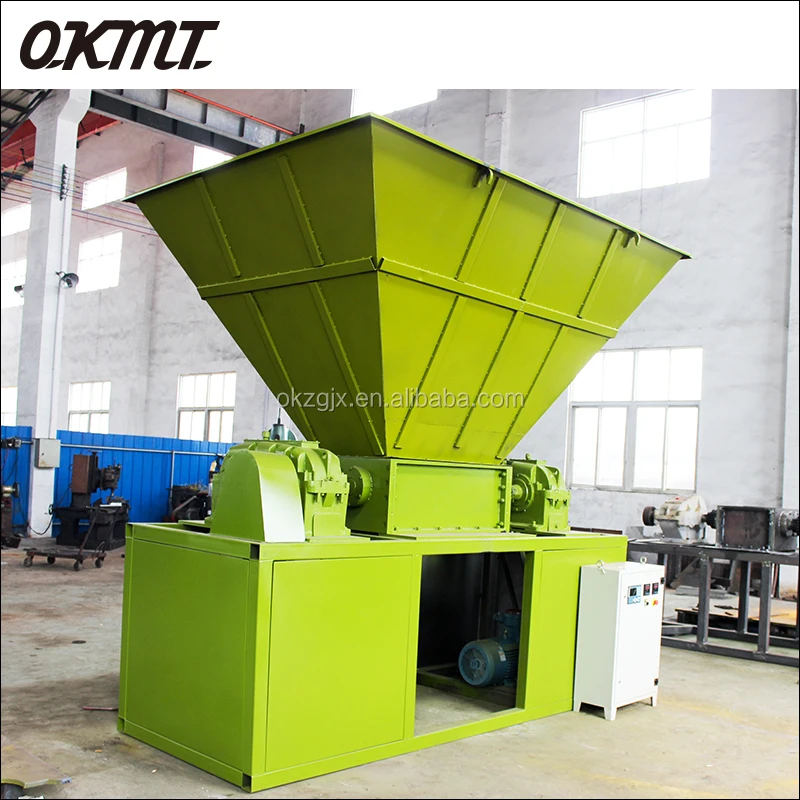High Quality Plastic Bottle Shredder Machine Double Shaft Shredder