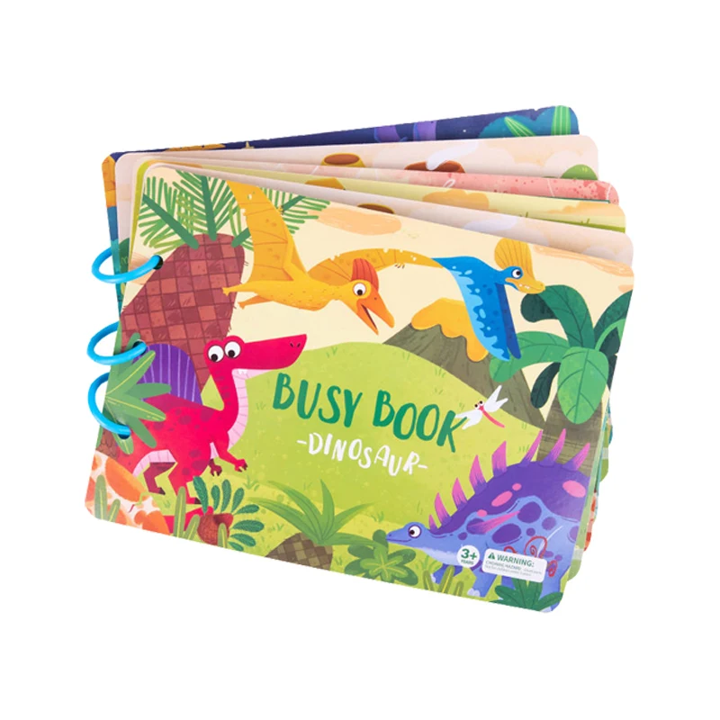 Montessori Felt Paper My First Quiet Busy Book Matching Game Education Preschool Learning Baby Toys For Kids Boys And Girls CPC