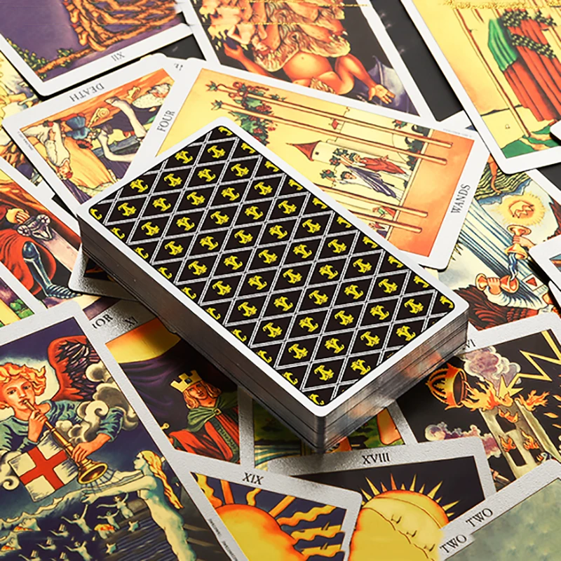 Online Wholesale Tarot Deck Cards Factory Wholesale Custom Tarot Cards Printing Services tarot cards