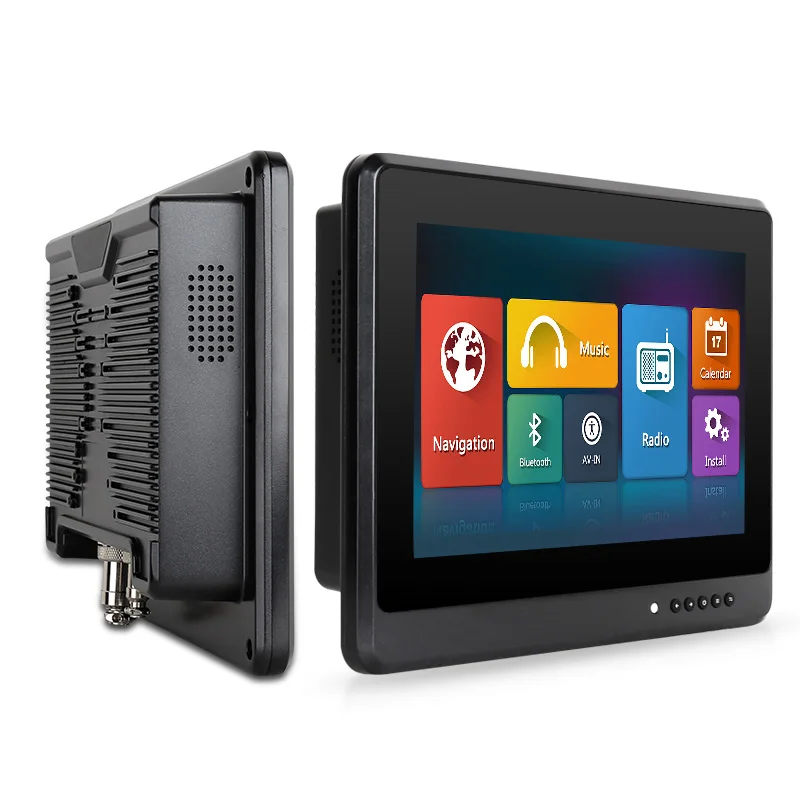 Touchthink 10.1 Inch IP65 Vehicle-mounted In-vehicle Industrial Sunlight Readable Touch Screen Monitor Display For Vehicle