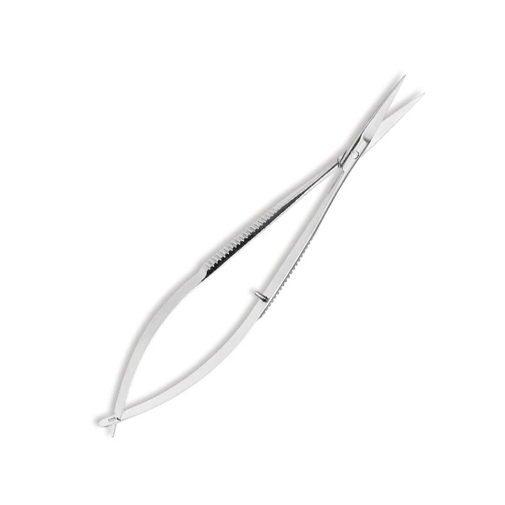German Stainless Steel Micro Scissors Mirror Polish Sharp Straight Blade Surgical Neuro Instruments Micro Scissor