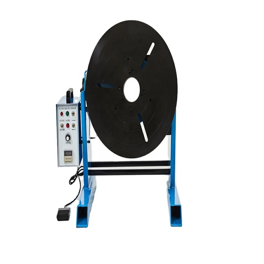 300kg Used Welding Positioner With Rotating Table Core Motor Components for Welding