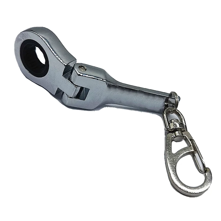 China factory customization 10 mm Socket Wrench Key chain Portable for gift -  Ratchet Wrench Flex Head