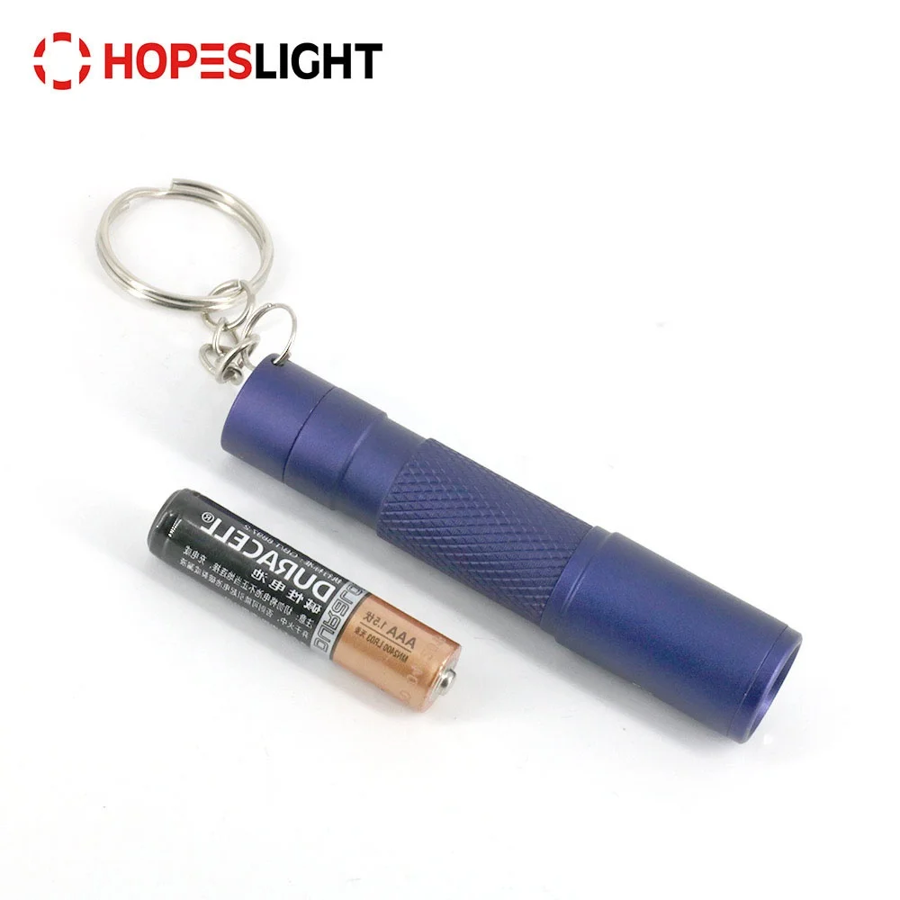 
Mini keychain 395nm UV torch ultraviolet flashlight for money detection 