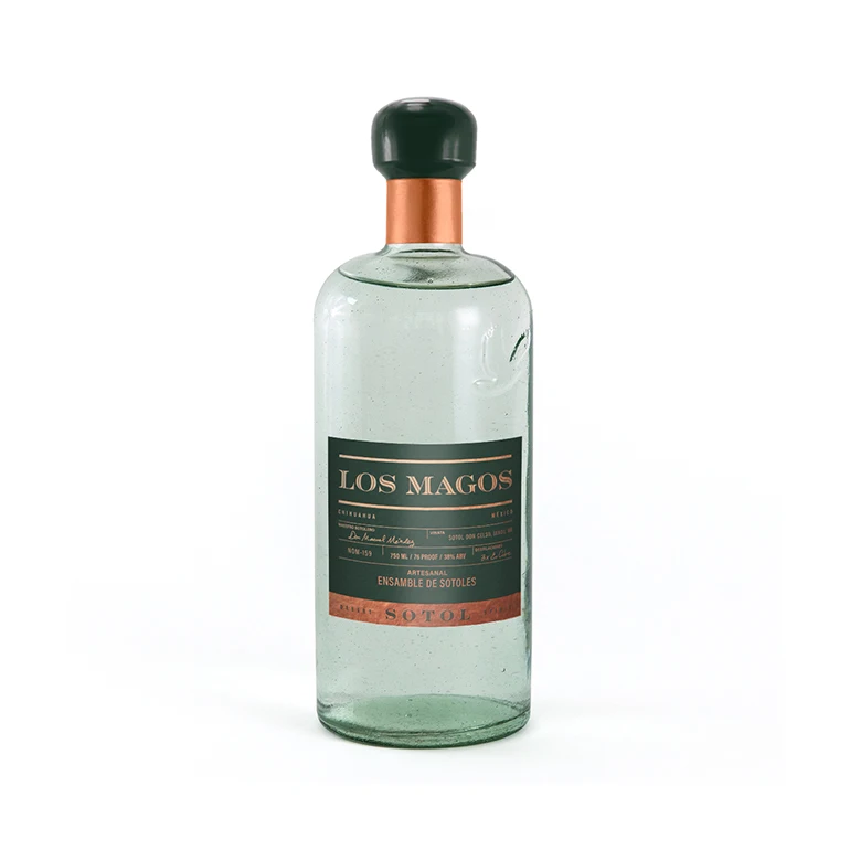 Bulk Cheap Flavored Sotol Los Magos Blanco Premium 750 Ml 100% Wild Harvested Spirits From Mexico