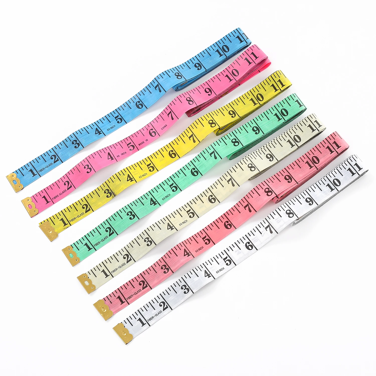 150cm/60inch Soft Tape Measure Double Scale Body Sewing Ruler for Weight Loss Medical Body Measurement Sewing Tailor