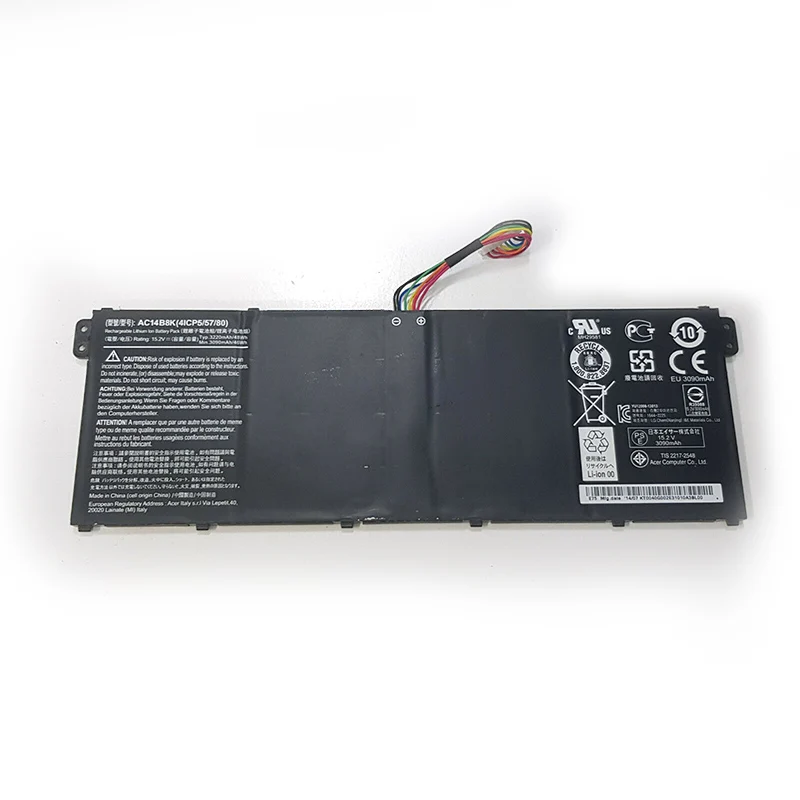 Original Laptop Battery AC14B8K 15.2V 48WH Battery Laptop for Acer Aspire V3-371 V3-111 ES1-511 Notebook Battery Price Cheap