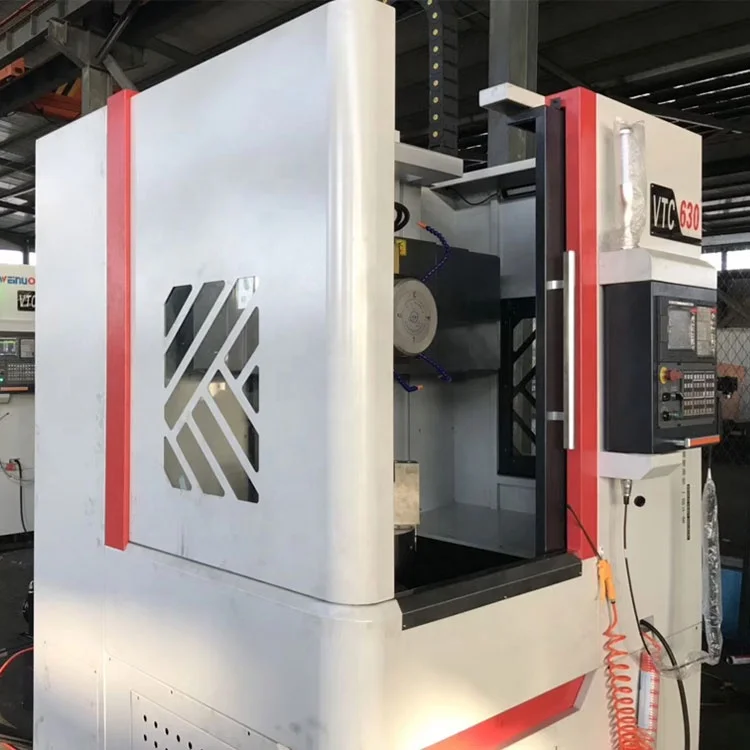 vertical cnc lathe VTC630 cnc lathe automatically metalworking cnc machine tool