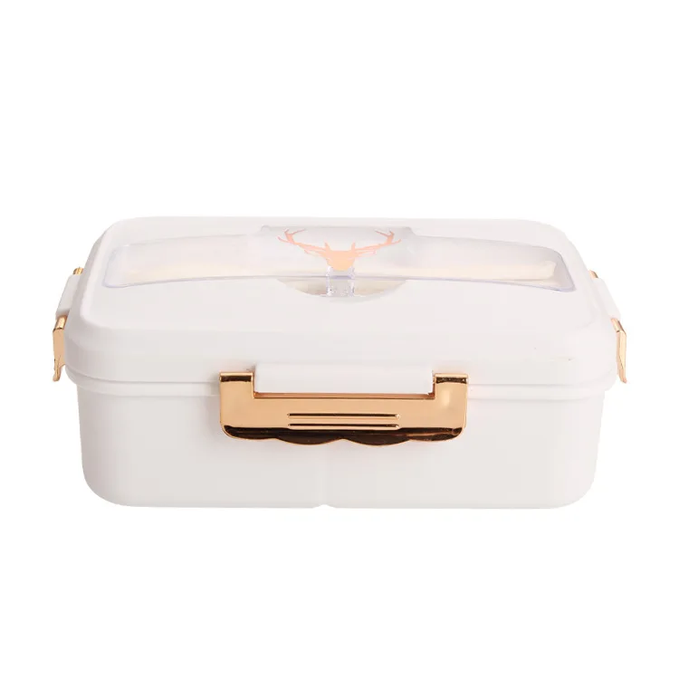 Wheat straw lunch box household fresh-keeping box microwave resistant insulated bento box