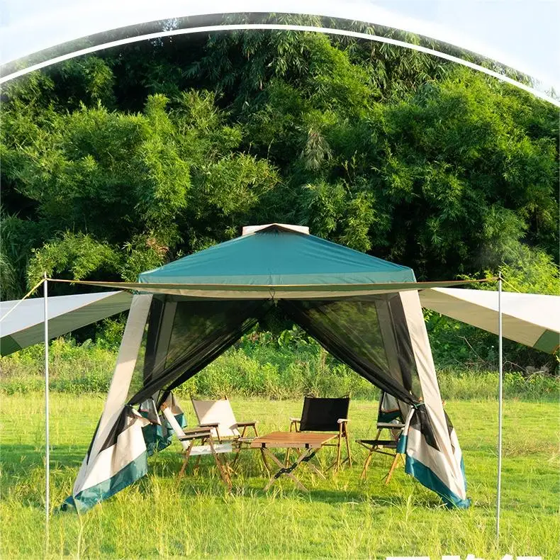 Strong Tents Tentes De Luxe Pliable Camping Outdoor 8 Person Tendas De Campismo Carpas 6 Personas Camping Baratas