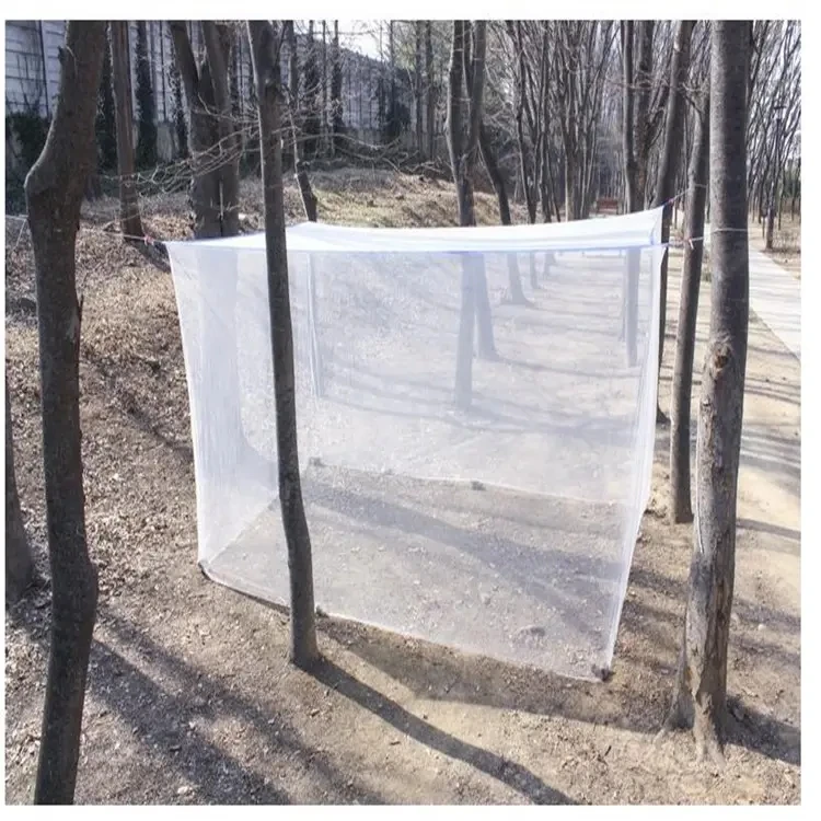 Fine Mesh Luxury Mosquito Net Large Square Mesh, Suitable for Single to King Size Beds, Suitable for Home and Travel