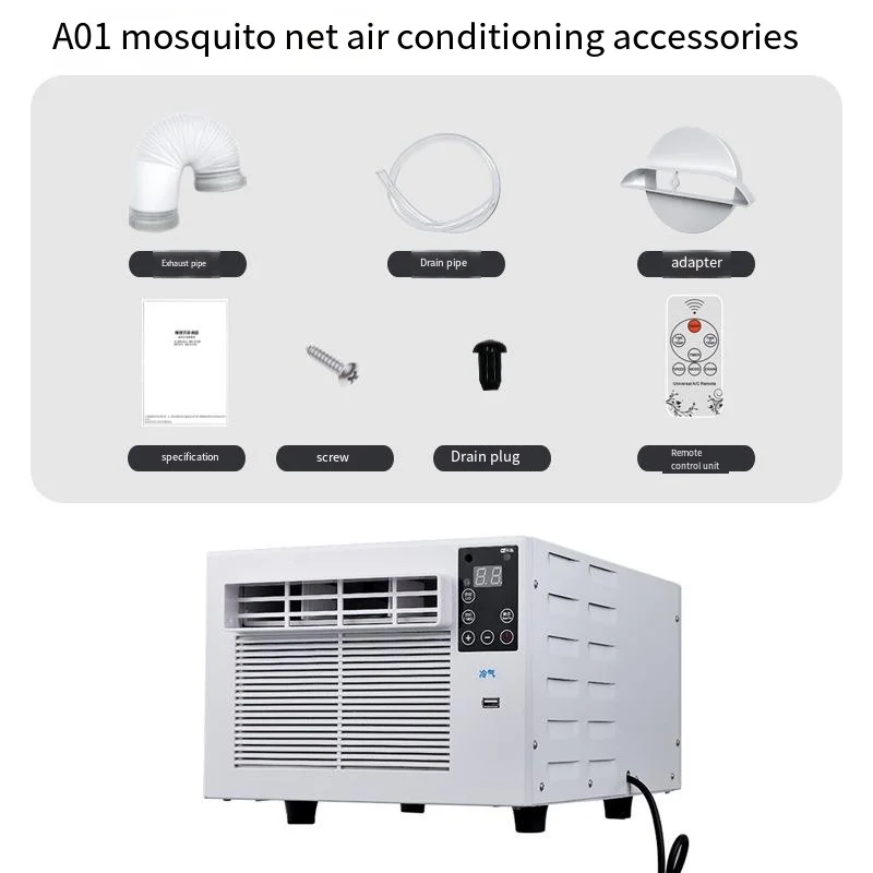 Взрывной Портативный Мобильный кондиционер Модернизированный 550w- 1400w Холодильный Открытый Кемпинг Палатка небольшой Кондиционер