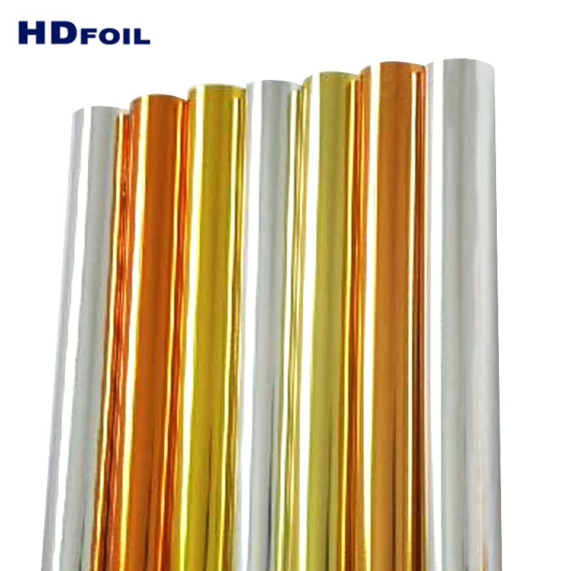 Factory Direct Price Low MOQ Gold Sliver Wine Boxes Book Cover Printing Seamless Holographic Foil