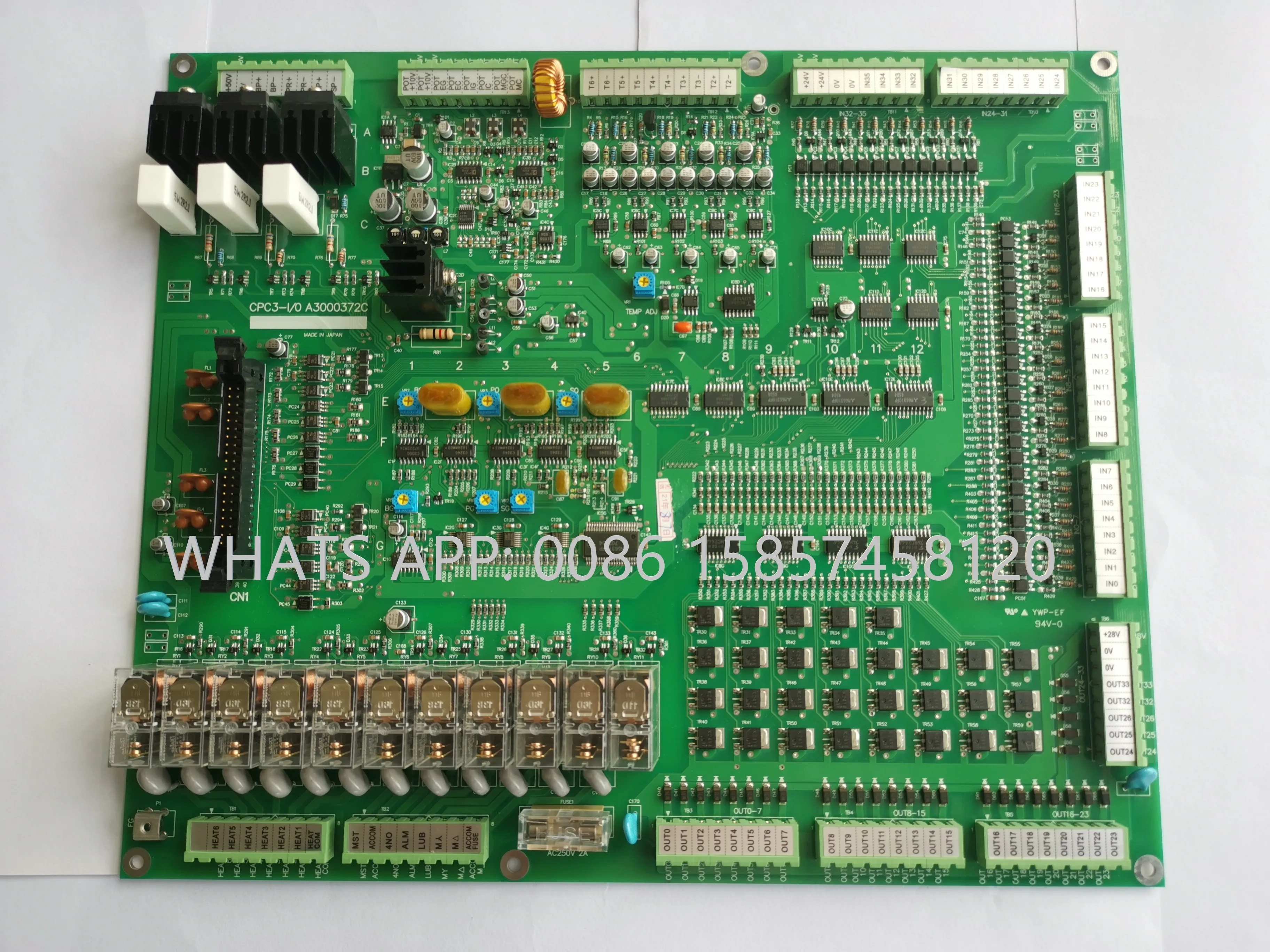CHEN HSONG CHEN DE CPC3-I/O A3000372C I/O BOARD