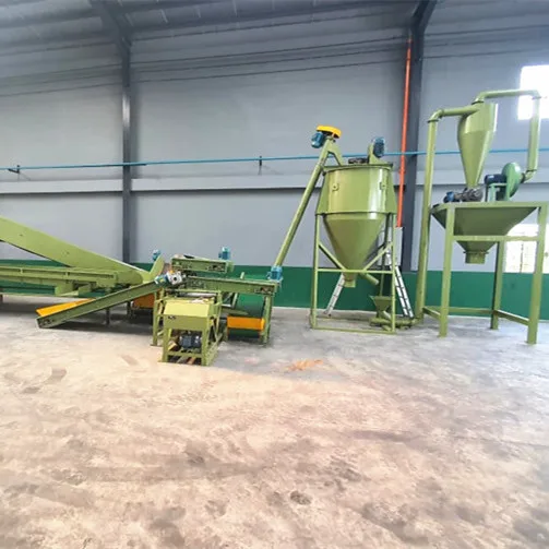 Rubber tire crusher machine/tire cracker mill machine recycling plant/rubber grinding machine