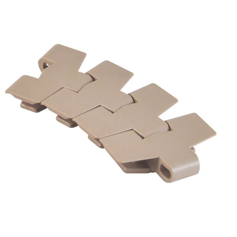 880BS side flexing plastic flat top conveyor chain slat top chain for food industrial conveyor components