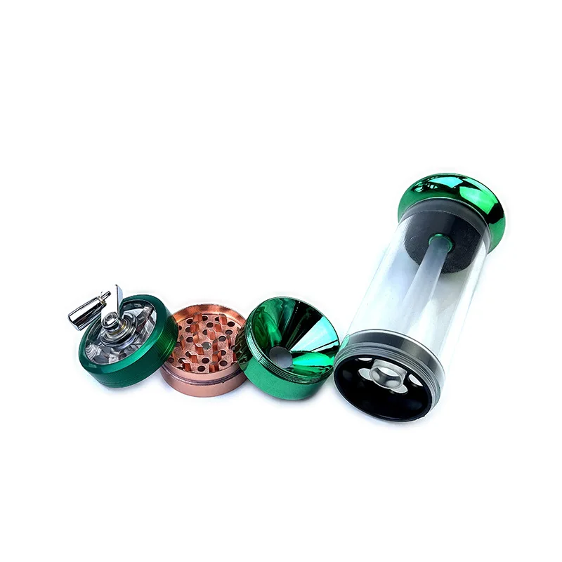 Wholesale Pre Rolled Cones Herb Grinders Easy Use Tobacco Grinding Tool Auto Filling Grinder