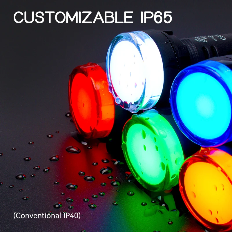 New AD22-16ds Blue Equipment Power Discharge 16MM Indicator Signal lamp lights 20mA LED Light Red Shell 12V 24V 220V 110V380V