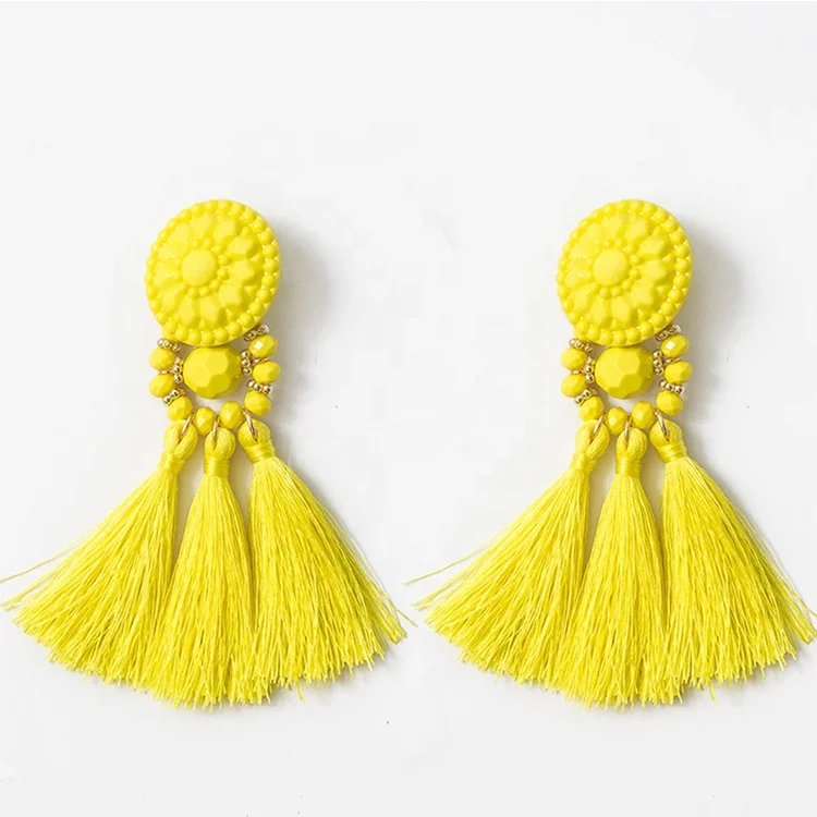 
Top Quality New Designs Brand Original Design By Hand Trendy Letter Earrings 21524 