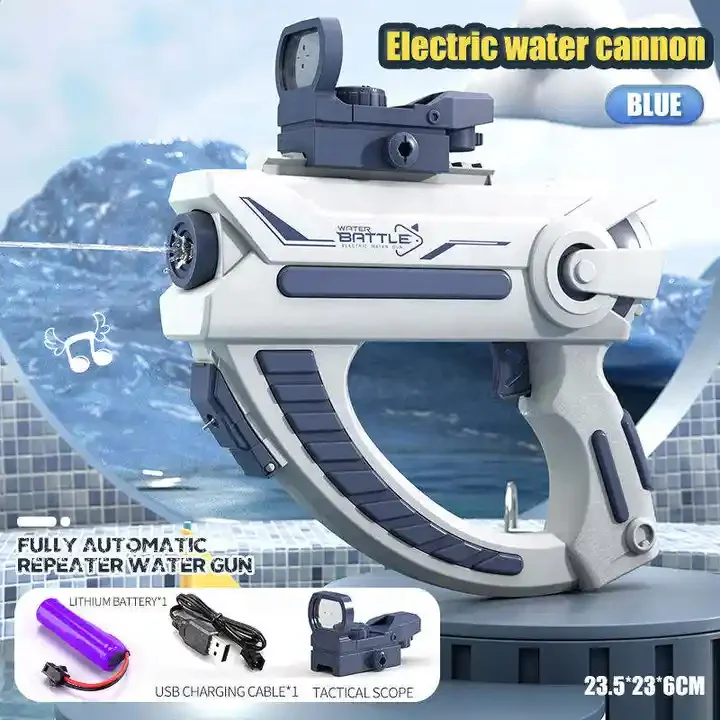 ToyHome New Design High Pressure Guns That Shoot Water Bullets Toy Power Water Spray Gun High Pressure Full Auto Water Gun