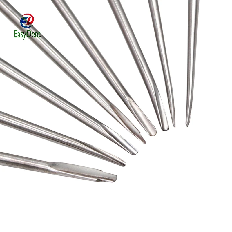 8 шт. Стоматологический Хирургический экстрактор корневой Лифт из нержавеющей стали с пластиковой ручкой стоматологический инструмент лифт Luxating